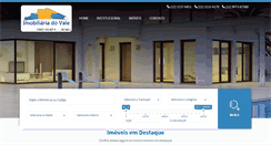 Desktop Screenshot of imobiliariadovale.net