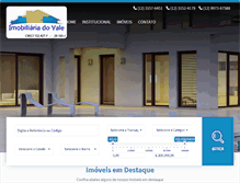 Tablet Screenshot of imobiliariadovale.net